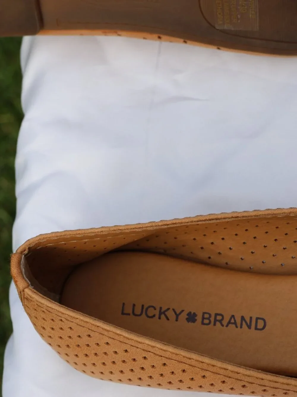 Lucky Brand Leather Ballet Flat